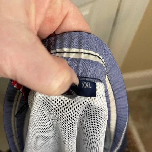 Ralph Lauren Polo Sport Navy Blue Swim Trunks Lined Size XXL - Picture 7 of 8